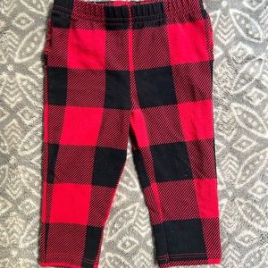 Jumping Beans baby girl ruffled leggings. Size 3 months